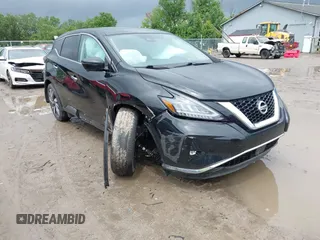 2022 Nissan Murano SL z VIN 5N1AZ2CS2NC111119, wystawiony jako IAAI lot #42546623 z przebiegiem 28 597 mil mil oraz . Historia ofert i sprzedaży dostępna na DreamBid. Obrazek 1.