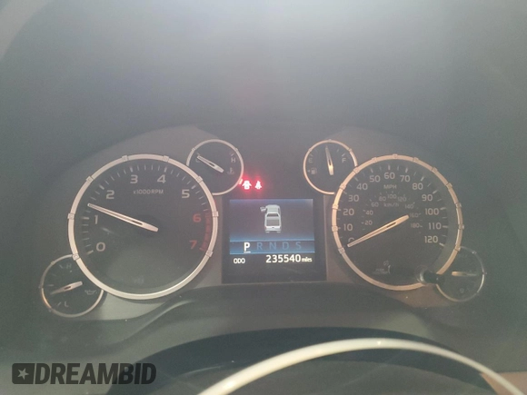 2014 Toyota Tundra 4WD Truck SR with VIN 5TFCW5F12EX016594, listed as a Copart auction lot 47426765 with 235,540 mi miles and Salvage Title. Bid and sale history available at carsss.com. Image 9.