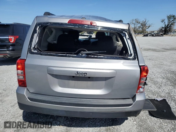 2017 Jeep Patriot Sport SE with VIN 1C4NJPBA9HD140974, listed as a Copart auction lot 46354775 with Not Provided miles and Salvage Title. Bid and sale history available at carsss.com. Image 6.