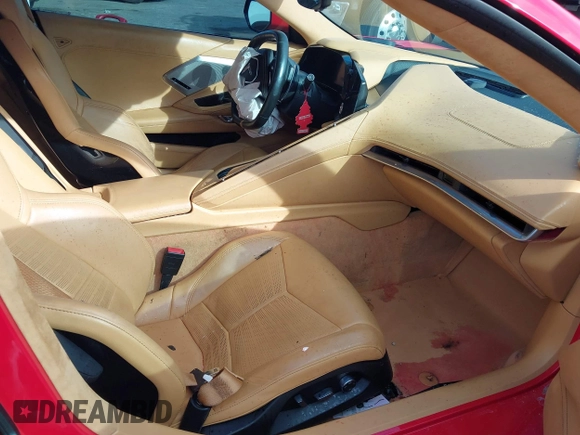 2021 Chevrolet Corvette 3LT with VIN 1G1YC2D49M5124322, listed as a IAAI auction lot 40802107 with 53,076 mi miles. Bid and sale history available at carsss.com. Image 5.