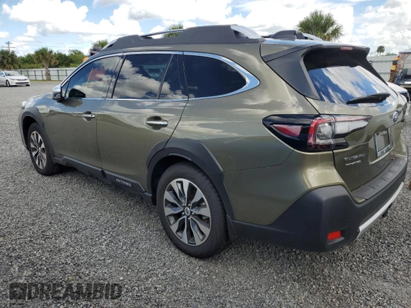 2025 Subaru Outback Touring XT with VIN 4S4BTGPD7S3100031, listed as a Copart auction lot 73729344 with 0 mi miles and Non Repairable. Bid and sale history available at carsss.com. Image 2.