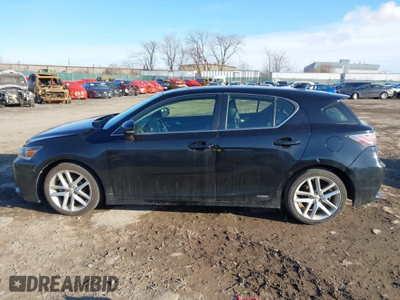 2014 Lexus CT 200h with VIN JTHKD5BH8E2181310, listed as a IAAI auction lot 41570032 with 178,382 mi miles and . Bid and sale history available at DreamBid. Image 15.