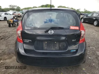 2014 Nissan Note S with VIN 3N1CE2CP1EL397783, listed as a Copart auction lot 55962895 with 108,769 mi miles and Salvage title. Bid and sale history available at DreamBid. Image 6.