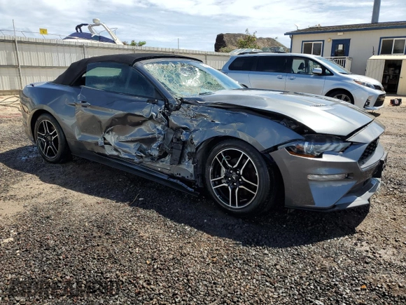 2023 Ford Mustang EcoBoost with VIN 1FATP8UH7P5109274, listed as a Copart auction lot 54274525 with 12,225 mi miles and Non repairable. Bid and sale history available at DreamBid. Image 4.