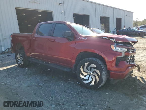 2022 Chevrolet Silverado 1500 RST with VIN 1GCUDEED8NZ503387, listed as a Copart auction lot 46640075 with 40,171 mi miles and Non Repairable. Bid and sale history available at DreamBid. Image 4.