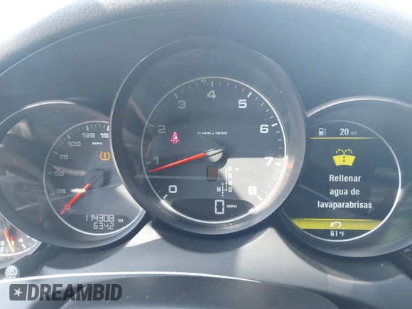 2014 Porsche Cayenne Turbo S E-Hybrid z VIN WP1AA2A24ELA07504, wystawiony jako IAAI lot #41967592 z przebiegiem 114 308 mil mil oraz . Historia ofert i sprzedaży dostępna na DreamBid. Obrazek 7.