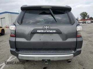 2018 Toyota 4Runner SR5 with VIN JTEBU5JRXJ5539376, listed as a Copart auction lot 49808395 with 76,373 mi miles and Salvage Title. Bid and sale history available at DreamBid. Image 6.