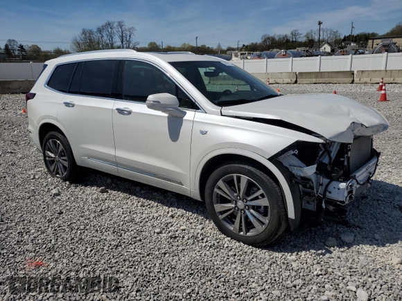 2023 Cadillac XT6 AWD Premium Luxury с VIN 1GYKPDRS7PZ130700, выставлен на аукционе Copart как лот 54295525 с пробегом 16 441 миль миль и Списание • Salvage title. История ставок и продаж доступна на DreamBid. Изображение 4.