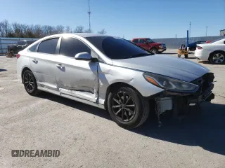 2019 Hyundai Sonata SE with VIN 5NPE24AF4KH792914, listed as a Copart auction lot 47111395 with 110,615 mi miles and Salvage Title. Bid and sale history available at DreamBid. Image 4.