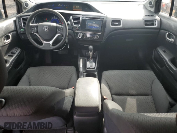 2015 Honda Civic Sedan SE with VIN 19XFB2F77FE019178, listed as a Copart auction lot 54884575 with 183,129 mi miles and Clean Title. Bid and sale history available at carsss.com. Image 8.