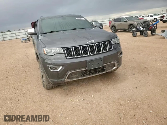 2017 Jeep Grand Cherokee Limited 75th Anniversary with VIN 1C4RJFBG3HC861152, listed as a Copart auction lot 79266504 with Not provided miles and Salvage title. Bid and sale history available at DreamBid. Image 12.