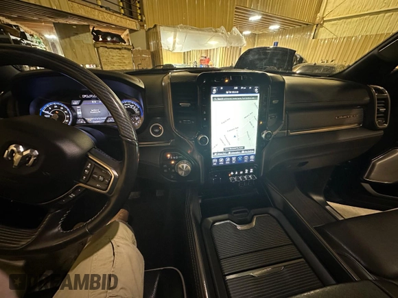 2020 Ram 1500 Limited with VIN 1C6SRFHT5LN165623, listed as a Copart auction lot 50324295 with 116,418 mi miles and Clean Title. Bid and sale history available at carsss.com. Image 9.