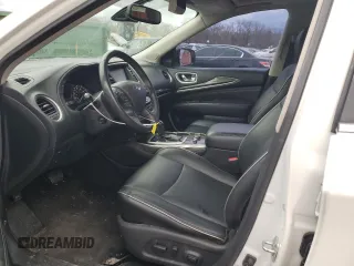 2019 Infiniti QX60 Luxe with VIN 5N1DL0MN0KC564517, listed as a Copart auction lot 47849685 with 79,367 mi miles and Salvage title. Bid and sale history available at DreamBid. Image 7.