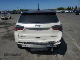 2018 Jeep Compass Limited с VIN 3C4NJDCB6JT354178, выставлен на аукционе Copart как лот 61013285 с пробегом 71 892 миль миль и Списание • Salvage title. История ставок и продаж доступна на DreamBid. Изображение 6.