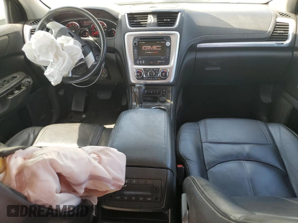 2013 GMC Acadia SLT z VIN 1GKKRRKD1DJ196960, wystawiony jako Copart lot #57694635 z przebiegiem Nie podano mil oraz Czysty tytuł • Clean title. Historia ofert i sprzedaży dostępna na DreamBid. Obrazek 8.