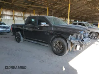 2015 Ram 1500 Sport with VIN 1C6RR6MT5FS785009, listed as a Copart auction lot 84213404 with 196,256 mi miles and Salvage title. Bid and sale history available at DreamBid. Image 4.