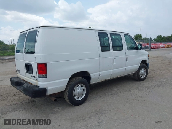 2013 Ford Econoline Cargo Commercial with VIN 1FTSE3EL7DDA87733, listed as a IAAI auction lot 42539015 with 242,027 mi miles and . Bid and sale history available at DreamBid. Image 4.