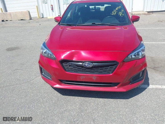 2017 Subaru Impreza Sport with VIN 4S3GTAM67H3738222, listed as a IAAI auction lot 42114564 with 116,600 mi miles. Bid and sale history available at carsss.com. Image 6.