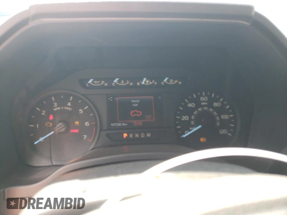 2018 Ford F-150 XL with VIN 1FTEW1C54JKF74723, listed as a Copart auction lot 52547465 with 107,232 mi miles and Salvage title. Bid and sale history available at DreamBid. Image 9.