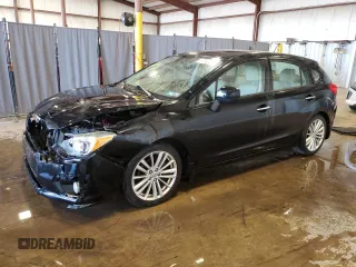2012 Subaru Impreza Limited with VIN JF1GPAK6XCH230139, listed as a Copart auction lot 57747835 with 152,788 mi miles and Salvage title. Bid and sale history available at DreamBid. Image 1.
