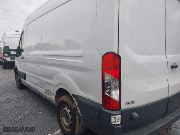 2018 Ford Transit Van with VIN 1FTBW2CMXJKA90524, listed as a IAAI auction lot 41484868 with NaN miles. Bid and sale history available at carsss.com. Image 14.