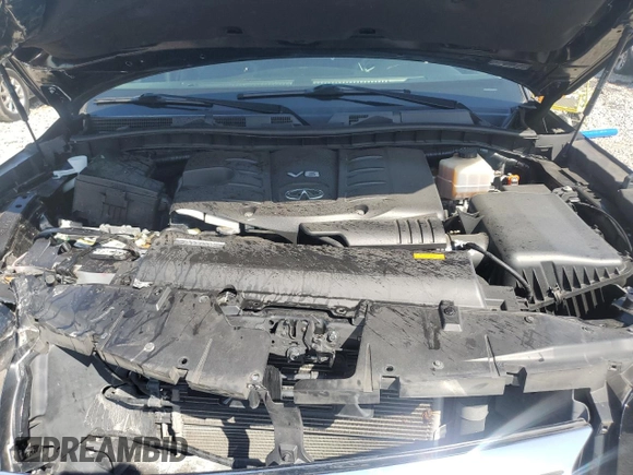 2012 Infiniti QX56 8-passenger with VIN JN8AZ2ND2C9716291, listed as a Copart auction lot 71990704 with 79,241 mi miles and Salvage Title. Bid and sale history available at carsss.com. Image 13.