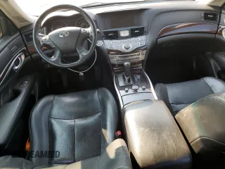 2013 Infiniti M37 with VIN JN1BY1AR7DM602061, listed as a Copart auction lot 59497154 with 124,179 mi miles and Non Repairable. Bid and sale history available at carsss.com. Image 8.
