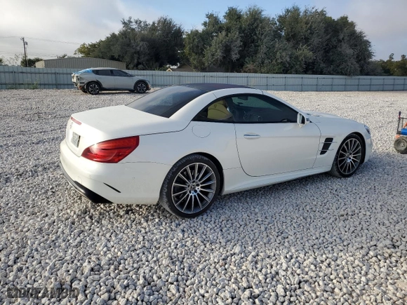 2018 Mercedes-Benz SL with VIN WDDJK6GA9JF052537, listed as a Copart auction lot 77471954 with NaN miles and Salvage Title. Bid and sale history available at carsss.com. Image 3.