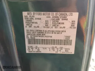 2002 Ford F-150 XL with VIN 2FTRX07W22CA53758, listed as a Copart auction lot 81530594 with 0 mi miles and Salvage Title. Bid and sale history available at carsss.com. Image 12.