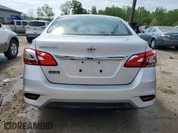 2019 Nissan Sentra SV with VIN 3N1AB7AP1KY373319, listed as a Copart auction lot 54050945 with 70,515 mi miles and Salvage Title. Bid and sale history available at DreamBid. Image 6.