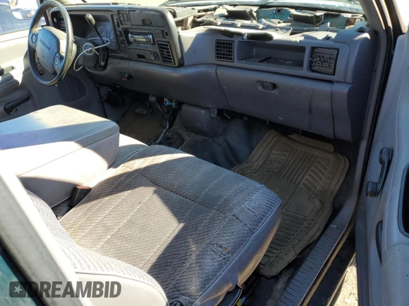 1997 Dodge 2500 with VIN 1B7KF26Z5VJ523640, listed as a Copart auction lot 44957715 with 255,503 mi miles and Clean Title. Bid and sale history available at DreamBid. Image 8.