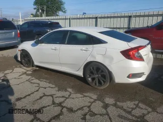 2019 Honda Civic Sport with VIN 19XFC2F86KE005255, listed as a Copart auction lot 56066665 with 60,269 mi miles and Salvage title. Bid and sale history available at DreamBid. Image 2.