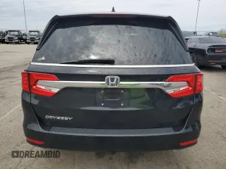 2019 Honda Odyssey EX with VIN 5FNRL6H50KB025079, listed as a Copart auction lot 53685495 with 118,998 mi miles and Salvage title. Bid and sale history available at DreamBid. Image 6.