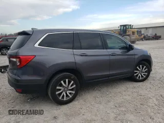2020 Honda Pilot EX-L with VIN 5FNYF5H5XLB026092, listed as a Copart auction lot 48513935 with 69,540 mi miles and Salvage title. Bid and sale history available at DreamBid. Image 3.