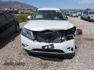 2013 Nissan Pathfinder SL with VIN 5N1AR2MMXDC622141, listed as a Copart auction lot 58653305 with 91,331 mi miles and Salvage title. Bid and sale history available at DreamBid. Image 5.