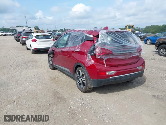 2020 Chevrolet Bolt EV Premier with VIN 1G1FZ6S03L4128822, listed as a IAAI auction lot 42708559 with 38,411 mi miles and . Bid and sale history available at DreamBid. Image 3.