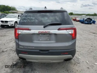 2021 GMC Acadia SLT with VIN 1GKKNMLS2MZ221040, listed as a Copart auction lot 53948075 with 60,305 mi miles and Salvage Title. Bid and sale history available at DreamBid. Image 6.