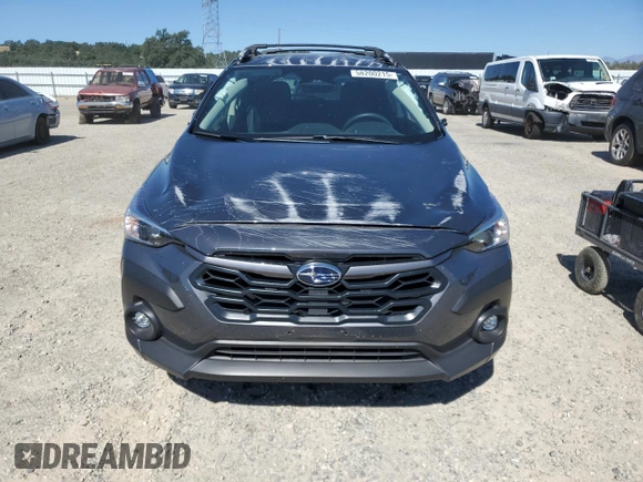 2024 Subaru Crosstrek Premium with VIN JF2GUADC7R8313737, listed as a Copart auction lot 58200215 with 24,437 mi miles and Salvage title. Bid and sale history available at DreamBid. Image 5.