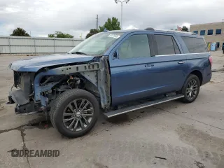 2020 Ford Expedition Max Limited z VIN 1FMJK2ATXLEA46781, wystawiony jako Copart lot #57475155 z przebiegiem 109 808 mil mil oraz Szkoda całkowita • Salvage title. Historia ofert i sprzedaży dostępna na DreamBid. Obrazek 1.