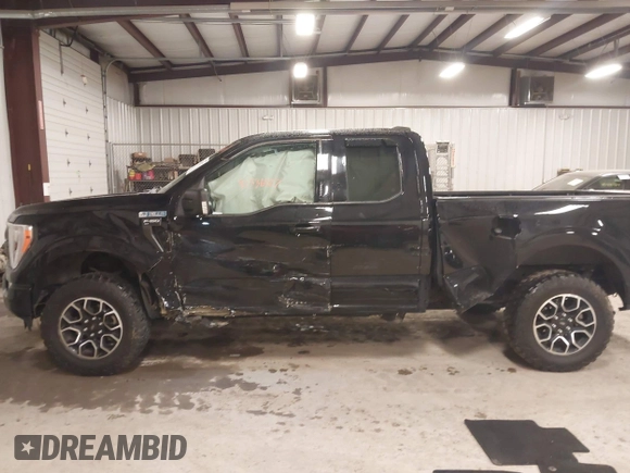 2021 Ford F-150 XL z VIN 1FTEX1EP3MFA35907, wystawiony jako IAAI lot #42336527 z przebiegiem 54 872 mil mil oraz . Historia ofert i sprzedaży dostępna na DreamBid. Obrazek 14.