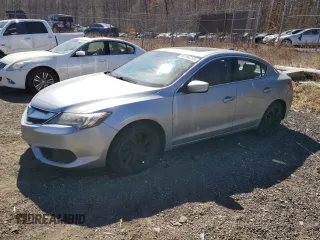 2017 Acura ILX w/Premium Pkg with VIN 19UDE2F73HA004019, listed as a Copart auction lot 50194715 with 119,199 mi miles and Salvage Title. Bid and sale history available at carsss.com. Image 1.