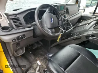 2021 Ford Transit Cargo with VIN 1FTBR1X88MKA46413, listed as a Copart auction lot 73707474 with 91,829 mi miles and Salvage Title. Bid and sale history available at DreamBid. Image 8.