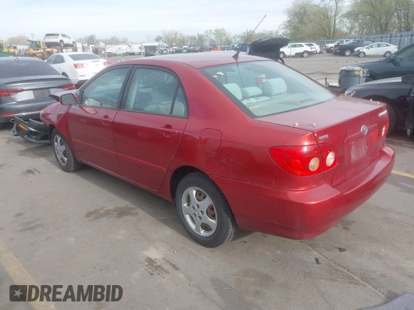 2007 Toyota Corolla CE with VIN 2T1BR32E17C771737, listed as a IAAI auction lot 42029105 with 128,215 mi miles and . Bid and sale history available at DreamBid. Image 3.