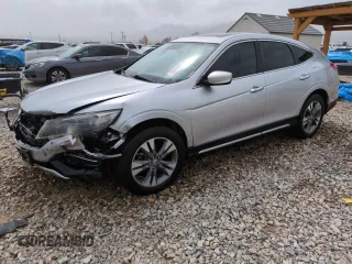 2013 Honda Crosstour EX-L with VIN 5J6TF2H52DL004704, listed as a Copart auction lot 50448715 with 163,060 mi miles and Salvage Title. Bid and sale history available at carsss.com. Image 1.