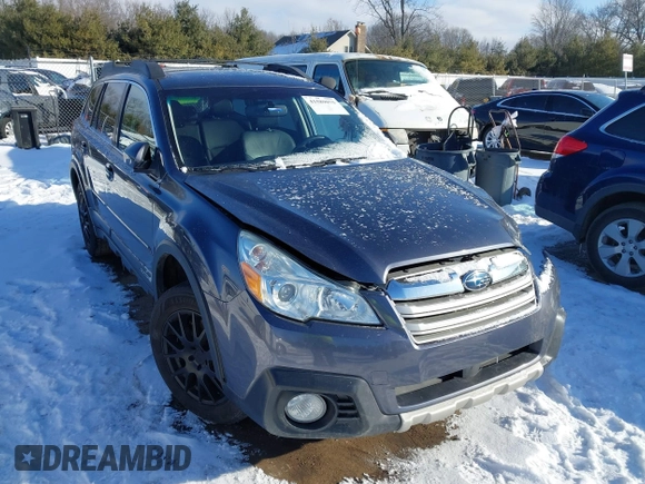 2014 Subaru Outback Limited with VIN 4S4BRDLC2E2225362, listed as a IAAI auction lot 41589075 with 121,591 mi miles and . Bid and sale history available at DreamBid. Image 1.