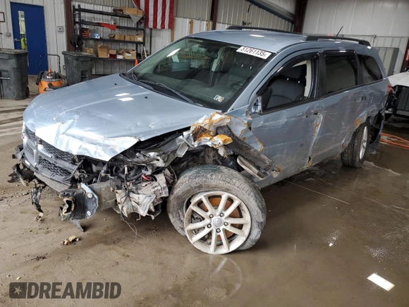 2013 Dodge Journey SXT with VIN 3C4PDDBG8DT579154, listed as a Copart auction lot 51261135 with 96,230 mi miles and Salvage Title. Bid and sale history available at DreamBid. Image 1.