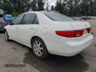2005 Honda Accord EX-L z VIN 1HGCM66565A041274, wystawiony jako Copart lot #55854125 z przebiegiem Nie podano mil oraz Szkoda całkowita • Salvage title. Historia ofert i sprzedaży dostępna na DreamBid. Obrazek 2.