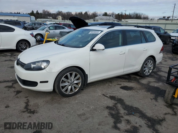 2013 Volkswagen Jetta SportWagen TDI w/Sunroof with VIN 3VWML7AJ3DM693803, listed as a Copart auction lot 88538555 with 109,298 mi miles and Salvage Title. Bid and sale history available at carsss.com. Image 1.