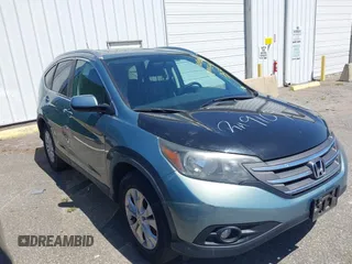 2012 Honda CR-V EX-L with VIN 2HKRM4H75CH625148, listed as a IAAI auction lot 42144646 with 126,269 mi miles. Bid and sale history available at carsss.com. Image 1.