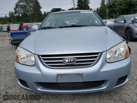 2008 Kia Spectra EX z VIN KNAFE121085529600, wystawiony jako Copart lot #59727105 z przebiegiem 132 306 mil mil oraz Szkoda całkowita • Salvage title. Historia ofert i sprzedaży dostępna na DreamBid. Obrazek 5.